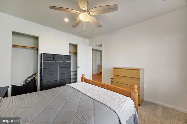 a view of a lake with boats
