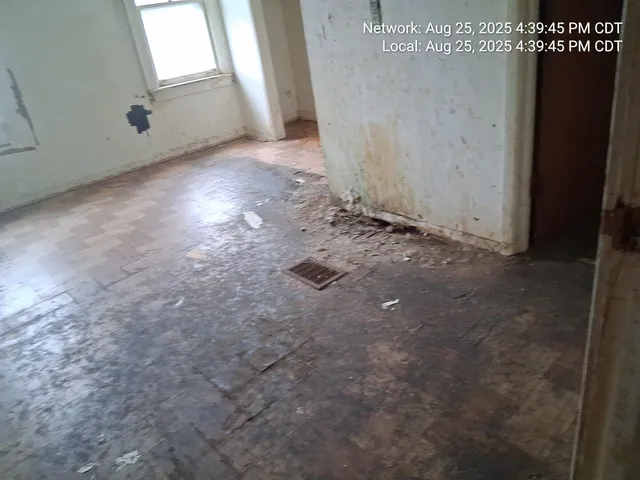 a view of a small space