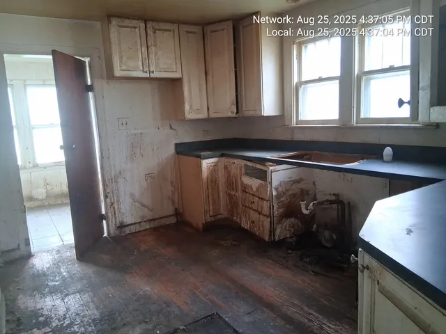 a view of water heater in a room