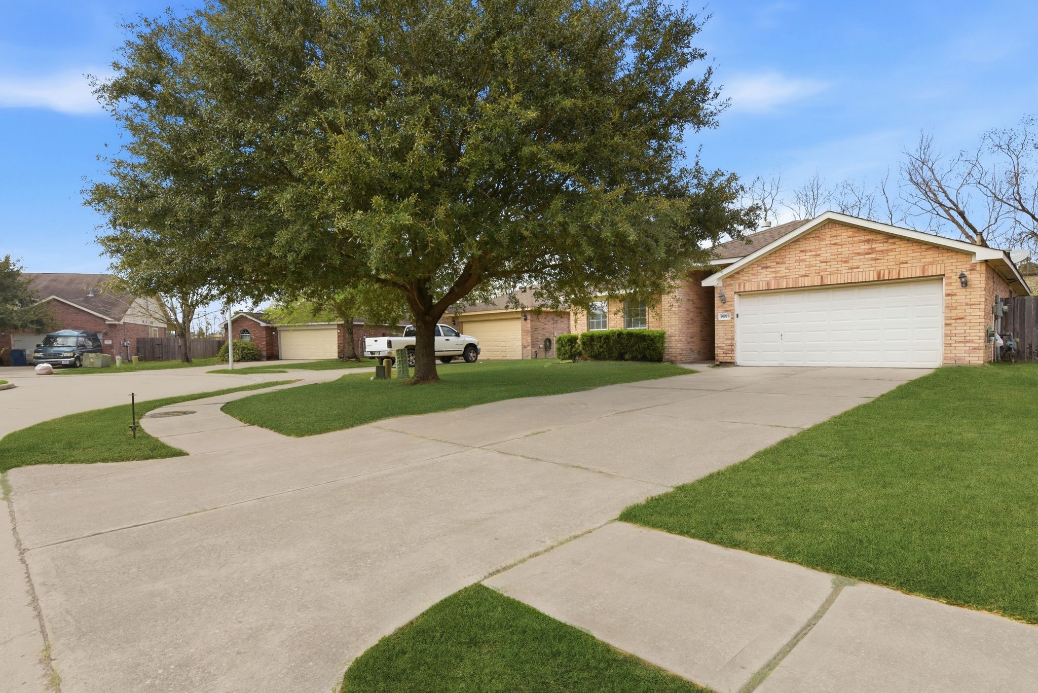 19013 Hammer Lane Porter, TX 77365 - Photo 4 of 35 a view of a house with a big yard and large trees