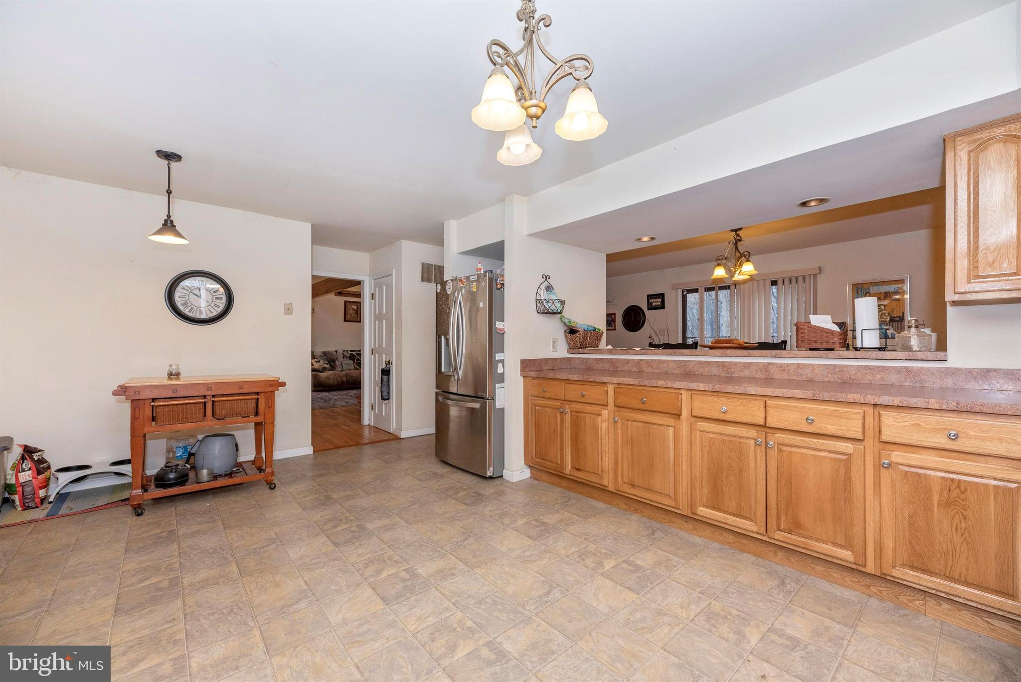 4517 Elmer Derr Road Frederick, MD 21703 - Photo 18 of 48 Kitchen has Plenty of Table Space
