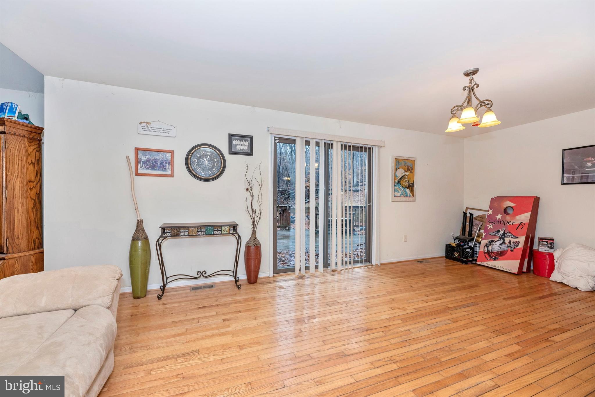 4517 Elmer Derr Road Frederick, MD 21703 - Photo 20 of 48 Dining Room has Slider to Rear Yard