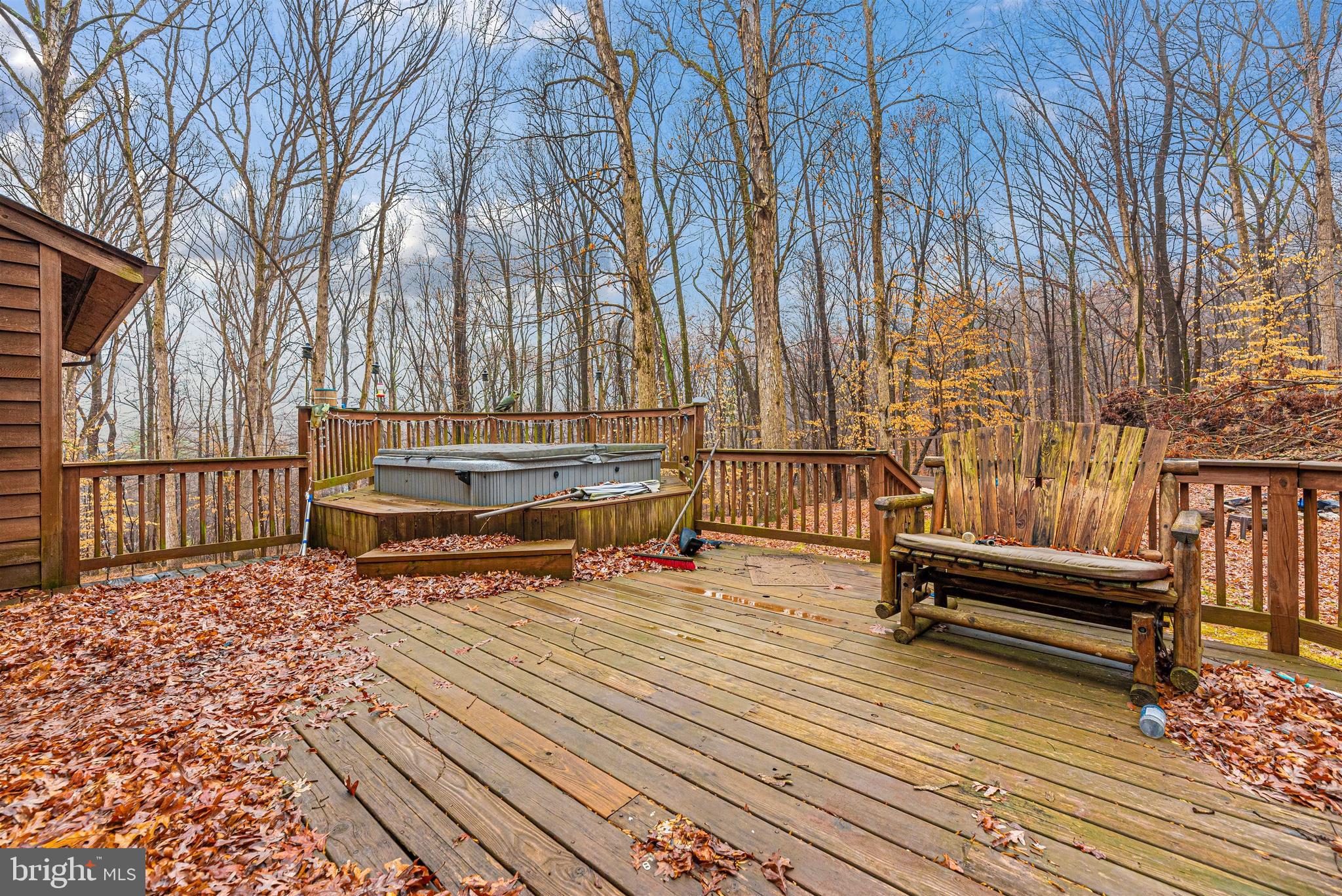 4517 Elmer Derr Road Frederick, MD 21703 - Photo 38 of 48 Spacious Deck with Hot Tub