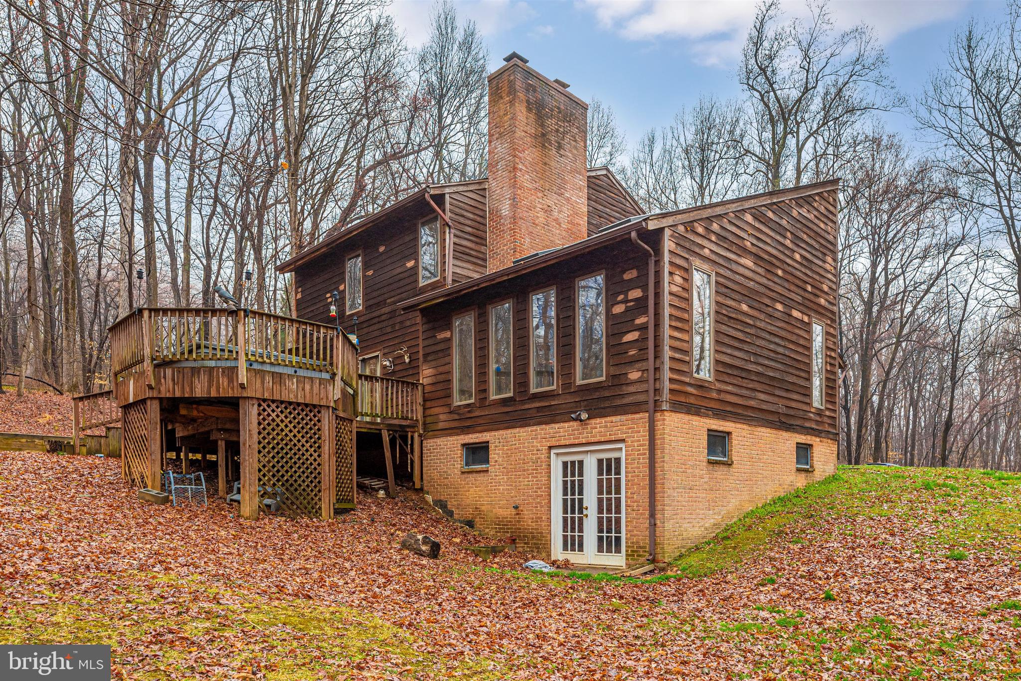 4517 Elmer Derr Road Frederick, MD 21703 - Photo 42 of 48 Exterior Side View - Shows Walk-out Lower Level
