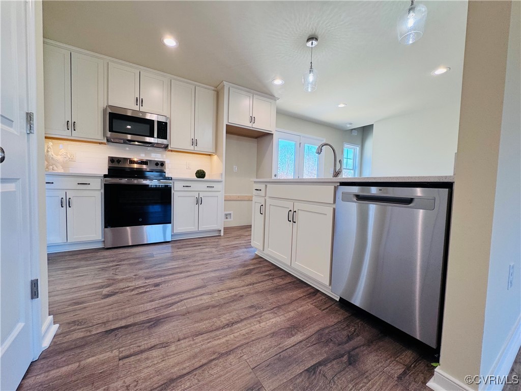 290 New South Ridge Bumpass, VA 23024 - Photo 15 of 50 Kitchen with stainless steel appliances, wood fini
