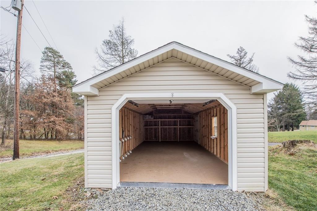 611 Blue Ridge Drive Apollo, PA 15613 - Photo 2 of 25 Lifetime Warranted 28 x 14 Detached Garage/Man-She Cave/Extra Storage