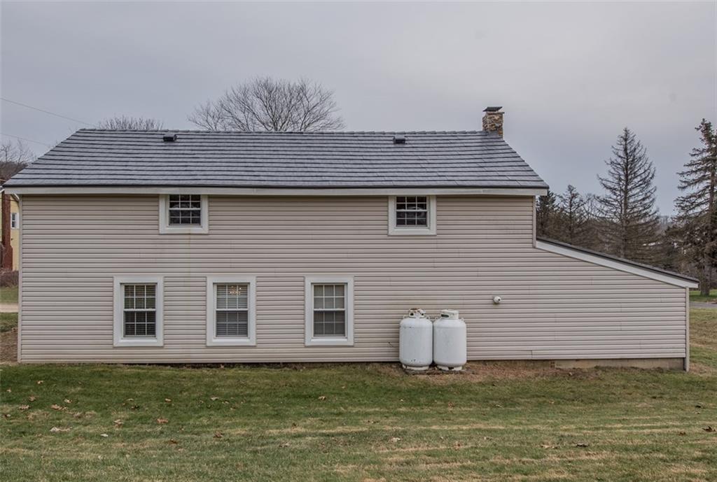 611 Blue Ridge Drive Apollo, PA 15613 - Photo 23 of 25 Back of house showing beautiful lifetime warranted metal roof