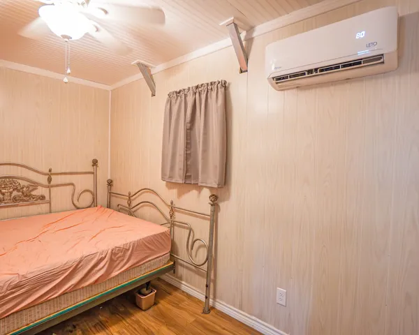 a view of outdoor space with deck and trees