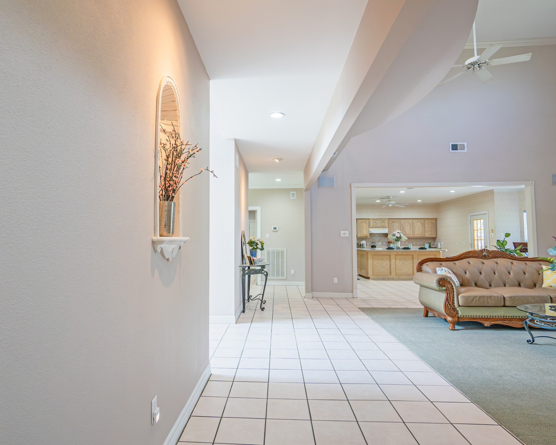 214 Williams Road Bay City, TX 77414 - Photo 37 of 48 a spacious bedroom with a bed and a couch