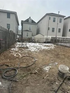 a backyard of a house