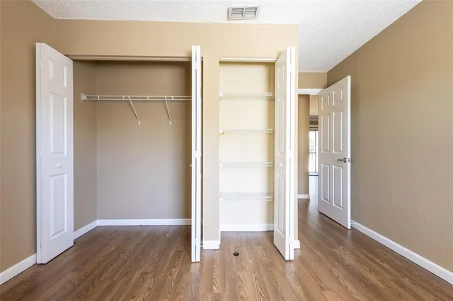 a view of wooden floor