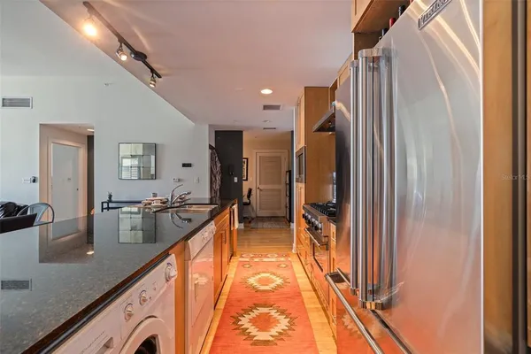 a very nice looking room with a large window
