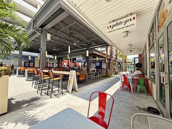 a view of a bar restaurant