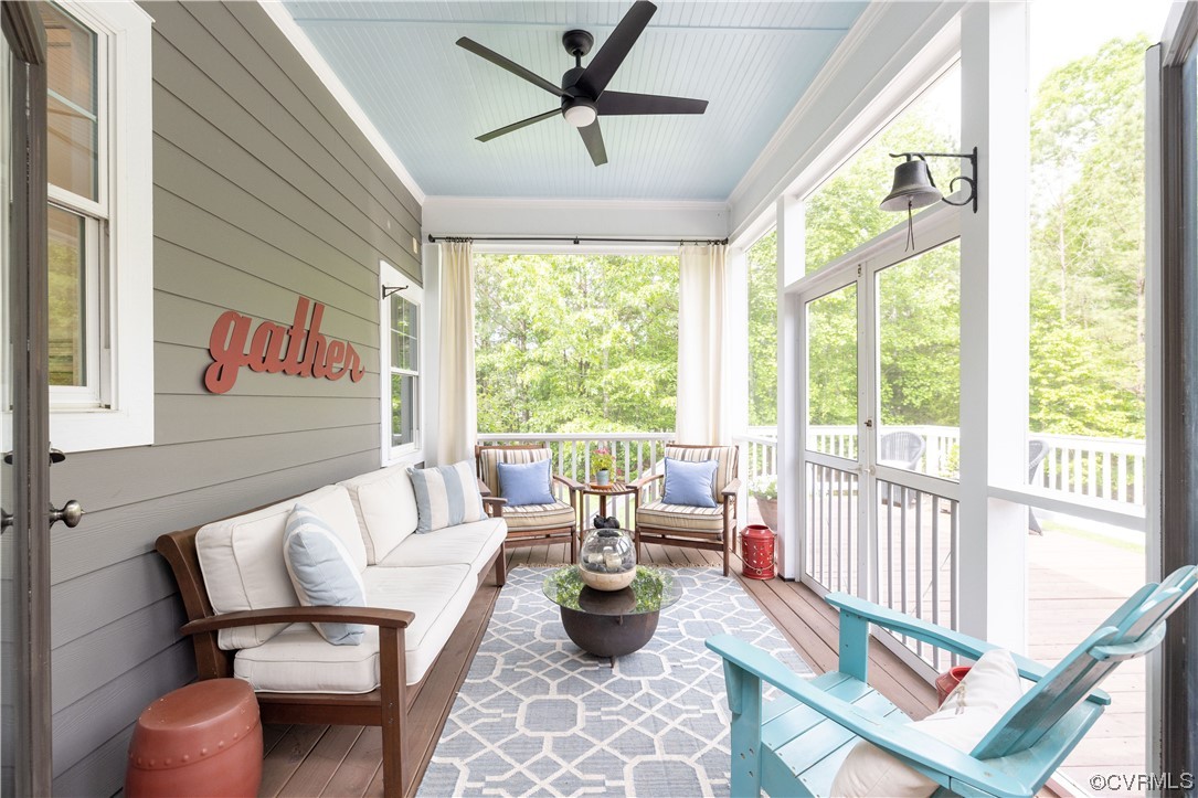 11724 Winterpock Road Chesterfield, VA 23838 - Photo 22 of 50 a living room with furniture and a large window
