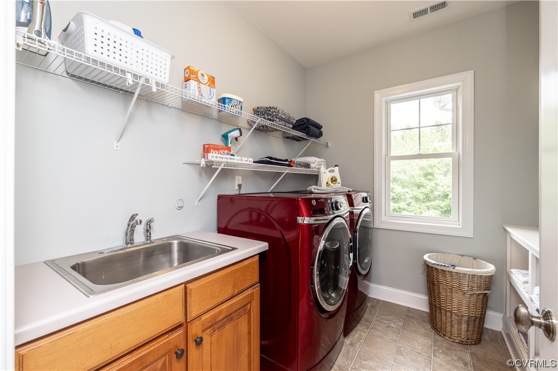 11724 Winterpock Road Chesterfield, VA 23838 - Photo 37 of 50 a utility room with sink dryer and washer