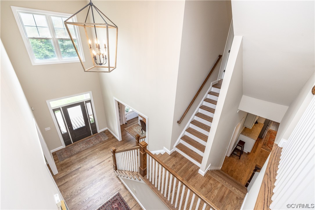 11724 Winterpock Road Chesterfield, VA 23838 - Photo 5 of 50 a view of an entryway with wooden floor
