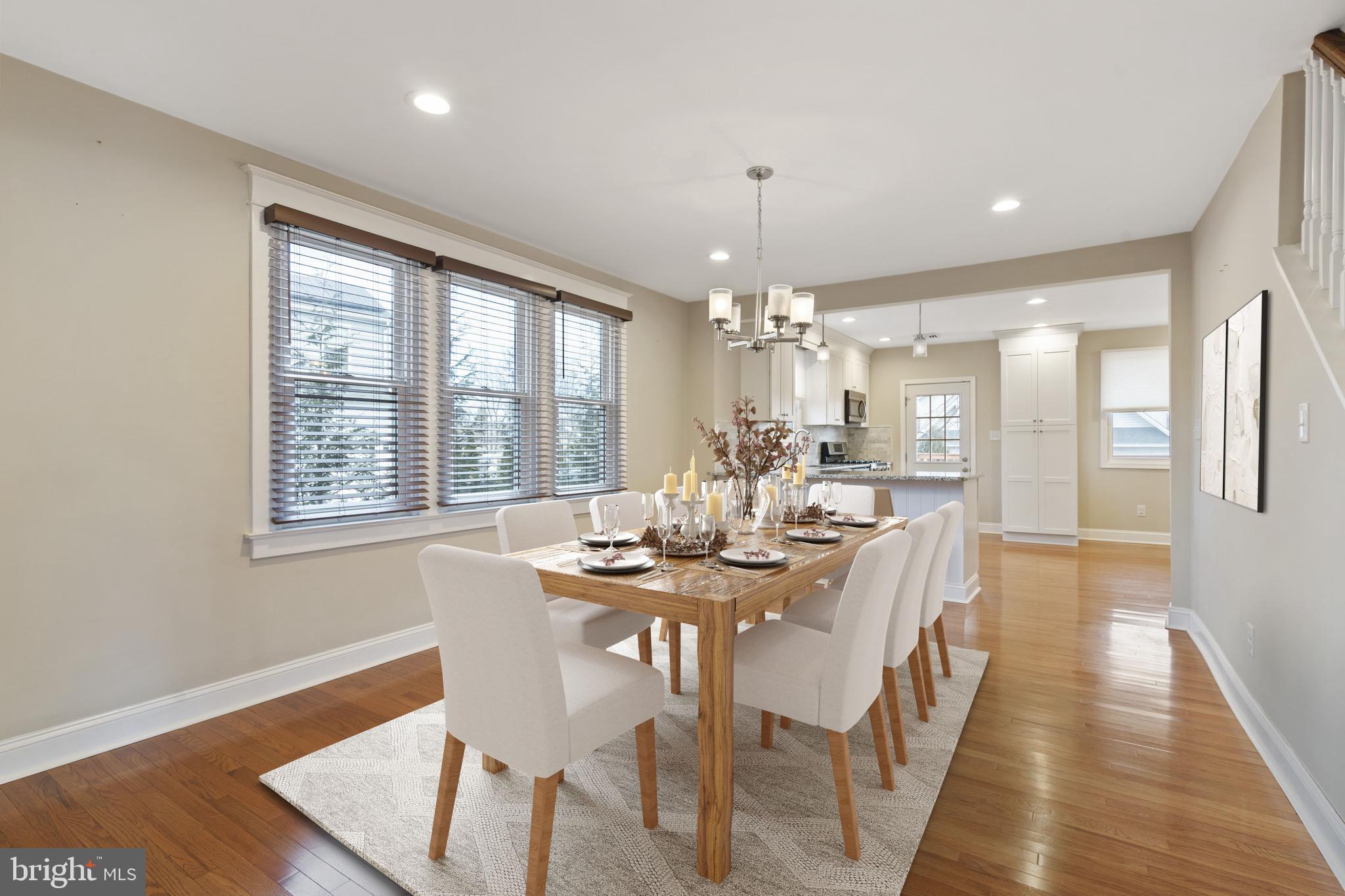 1201 Darby Road Havertown, PA 19083 - Photo 20 of 37 Virtually Staged Dining Room.