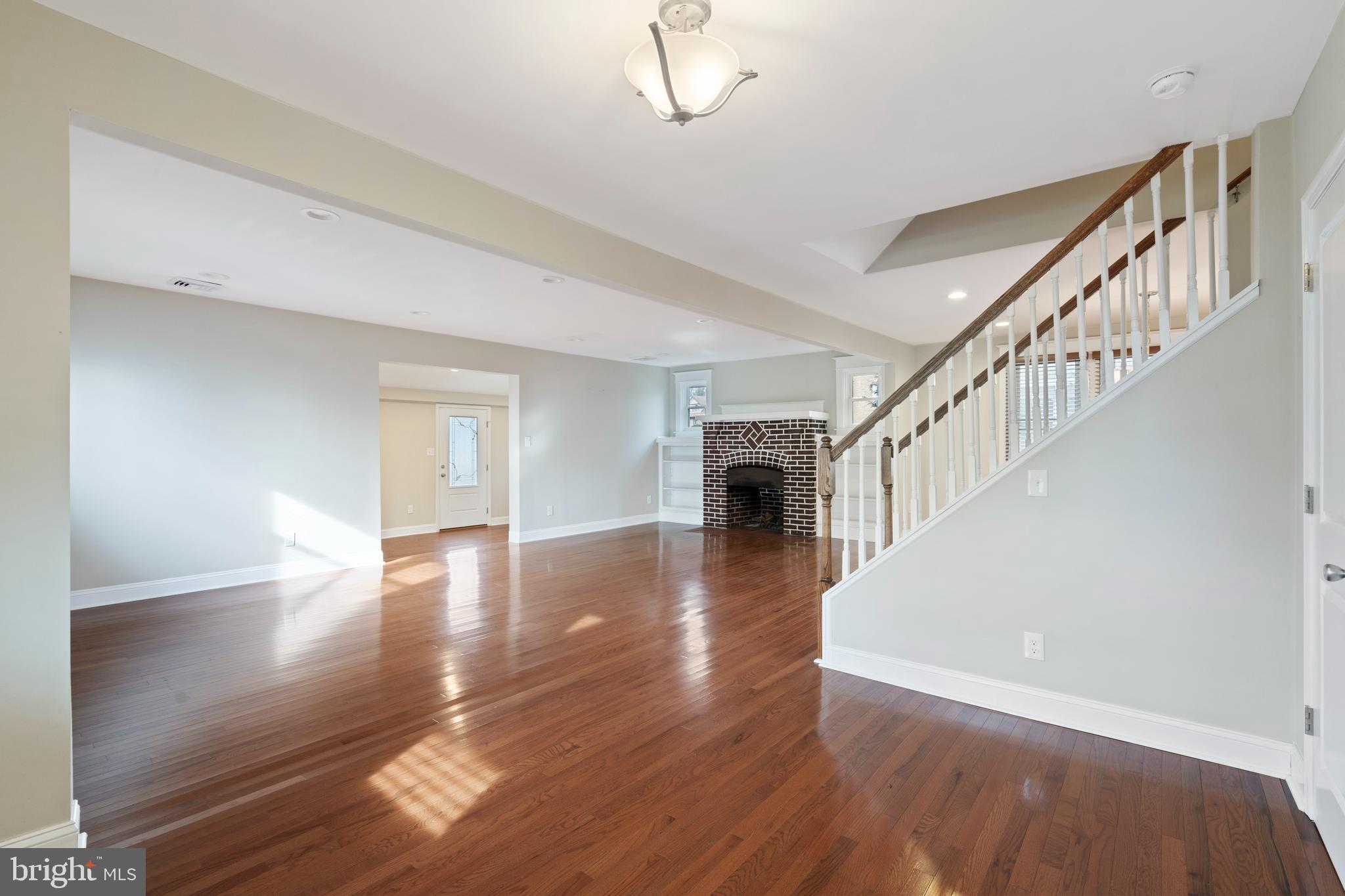 1201 Darby Road Havertown, PA 19083 - Photo 9 of 37 Numerous recessed lights & gleaming hardwood floor