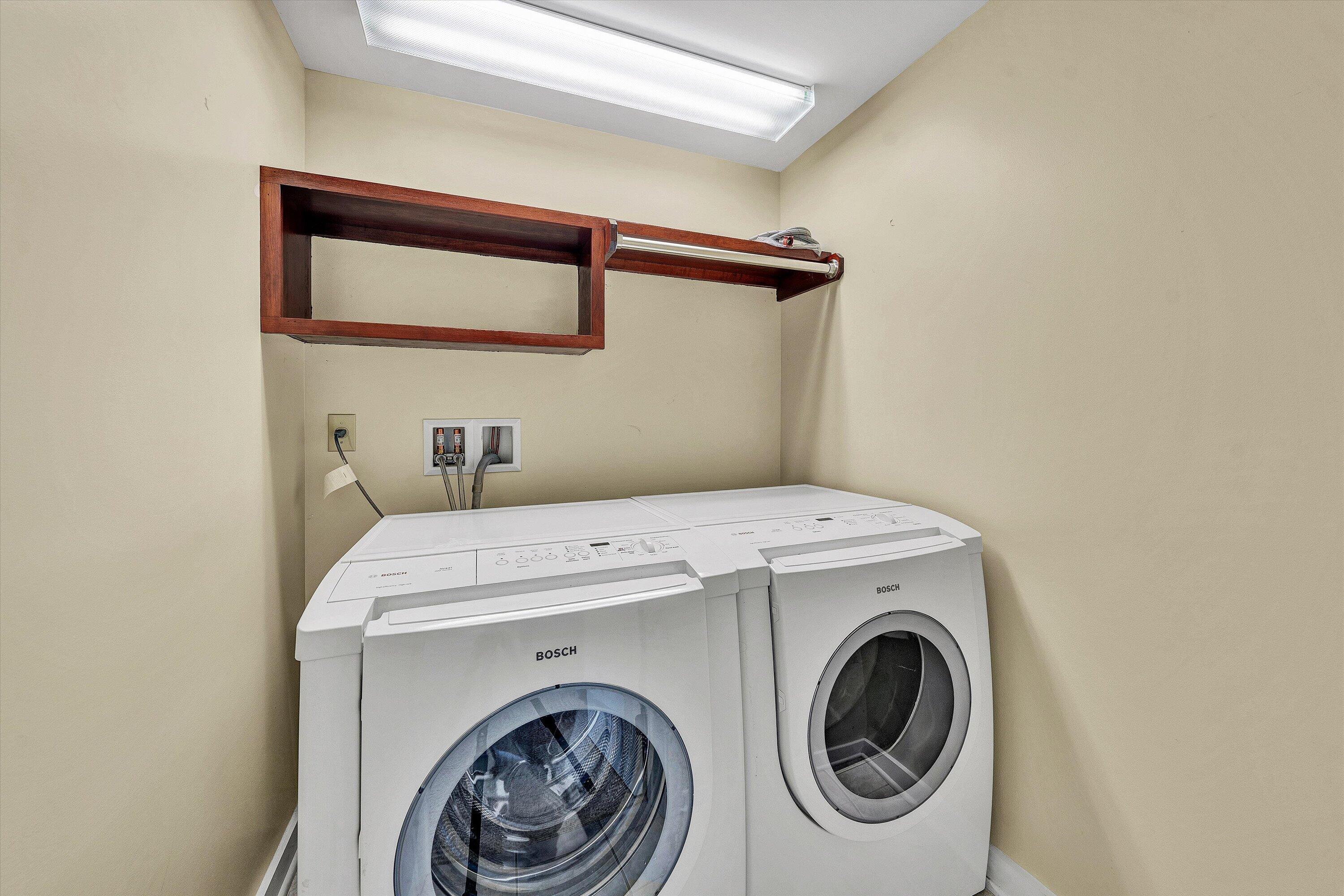 207 Winding Way Union Hall, VA 24176 - Photo 35 of 60 a utility room with dryer and washer