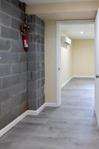 a view of water heater room