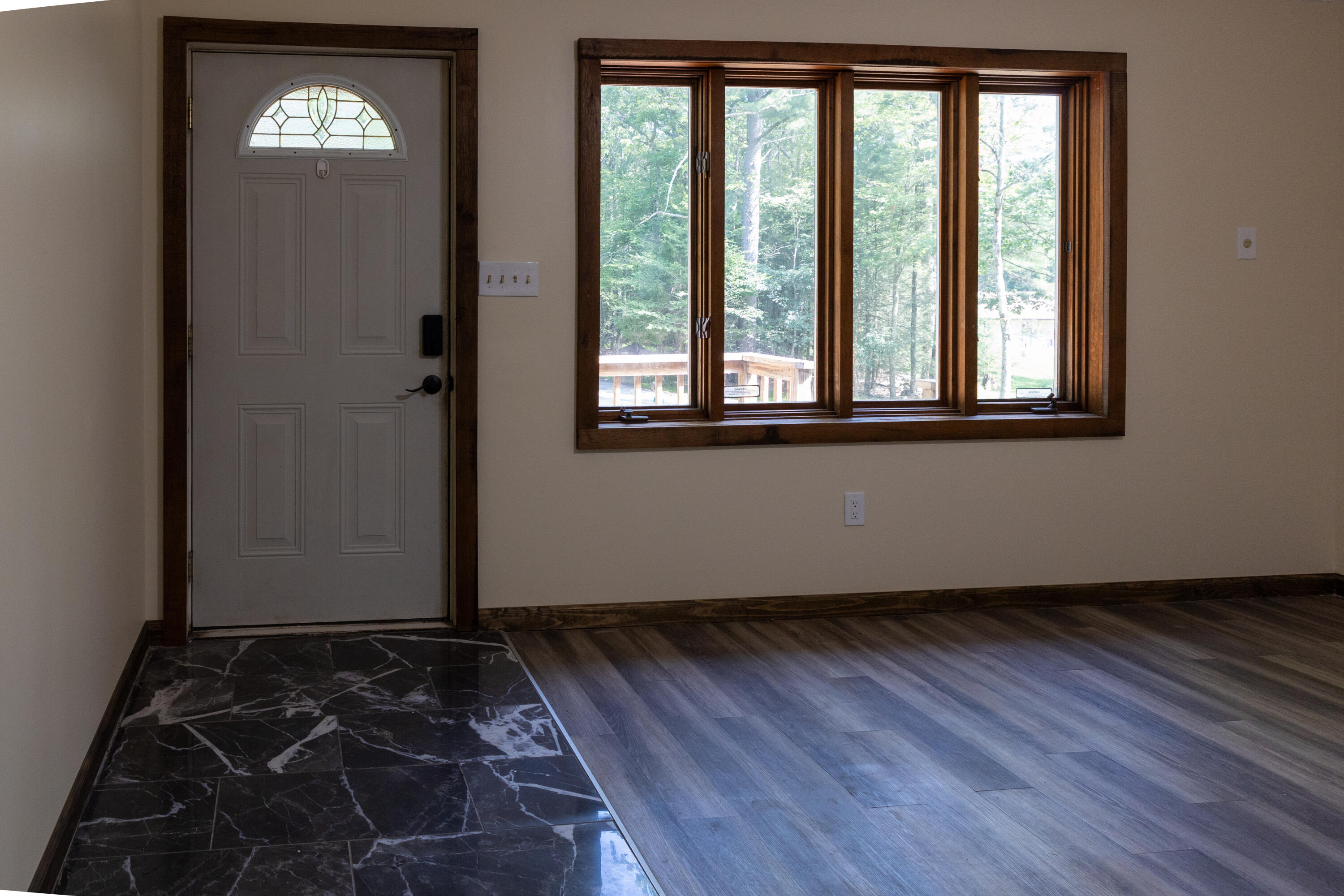 371 Ridge Circle Cresco, PA 18326 - Photo 6 of 40 an empty room with wooden floor and windows