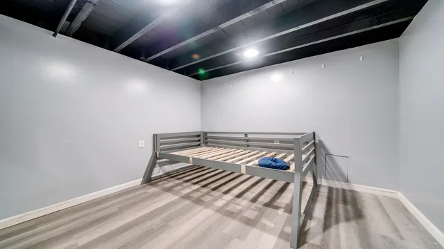 a view of wooden floor