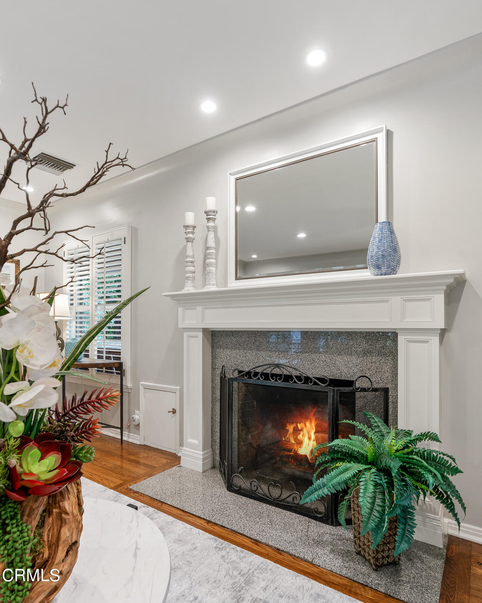 1265 Inverness Drive Pasadena, CA 91103 - Photo 7 of 44 a living room with furniture and a fireplace