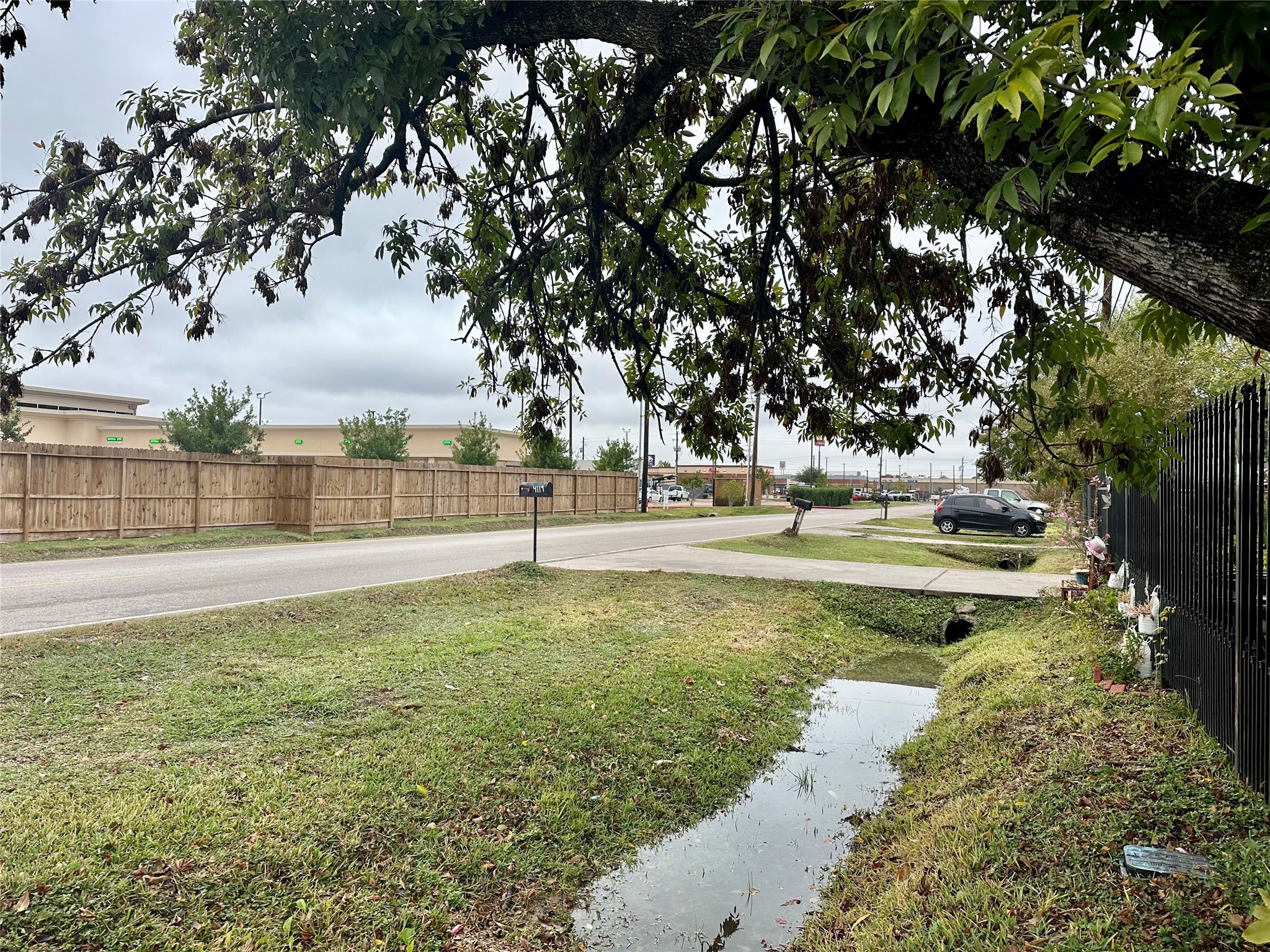 4123 Littlecrest Road Houston, TX 77093 - Photo 16 of 16 a view of yard with swimming pool and green space