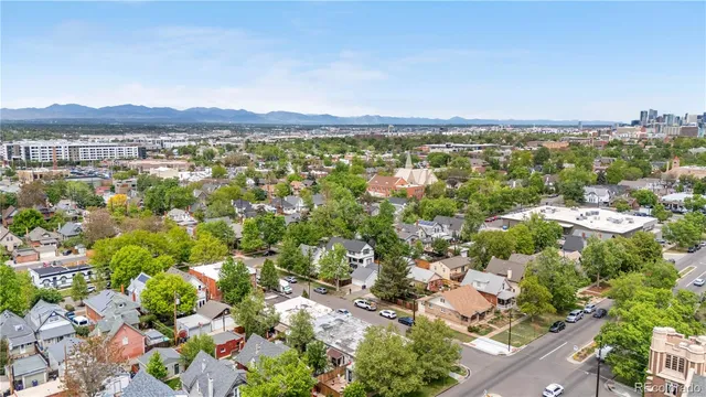 a view of lake and mountain