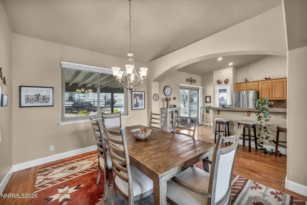 a large bathroom with a glass door shower