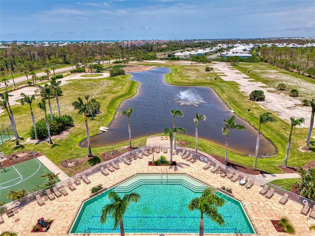 8409 Placida Road, Unit 206 Placida, FL 33946 - Photo 46 of 67 an aerial view of residential houses with outdoor space