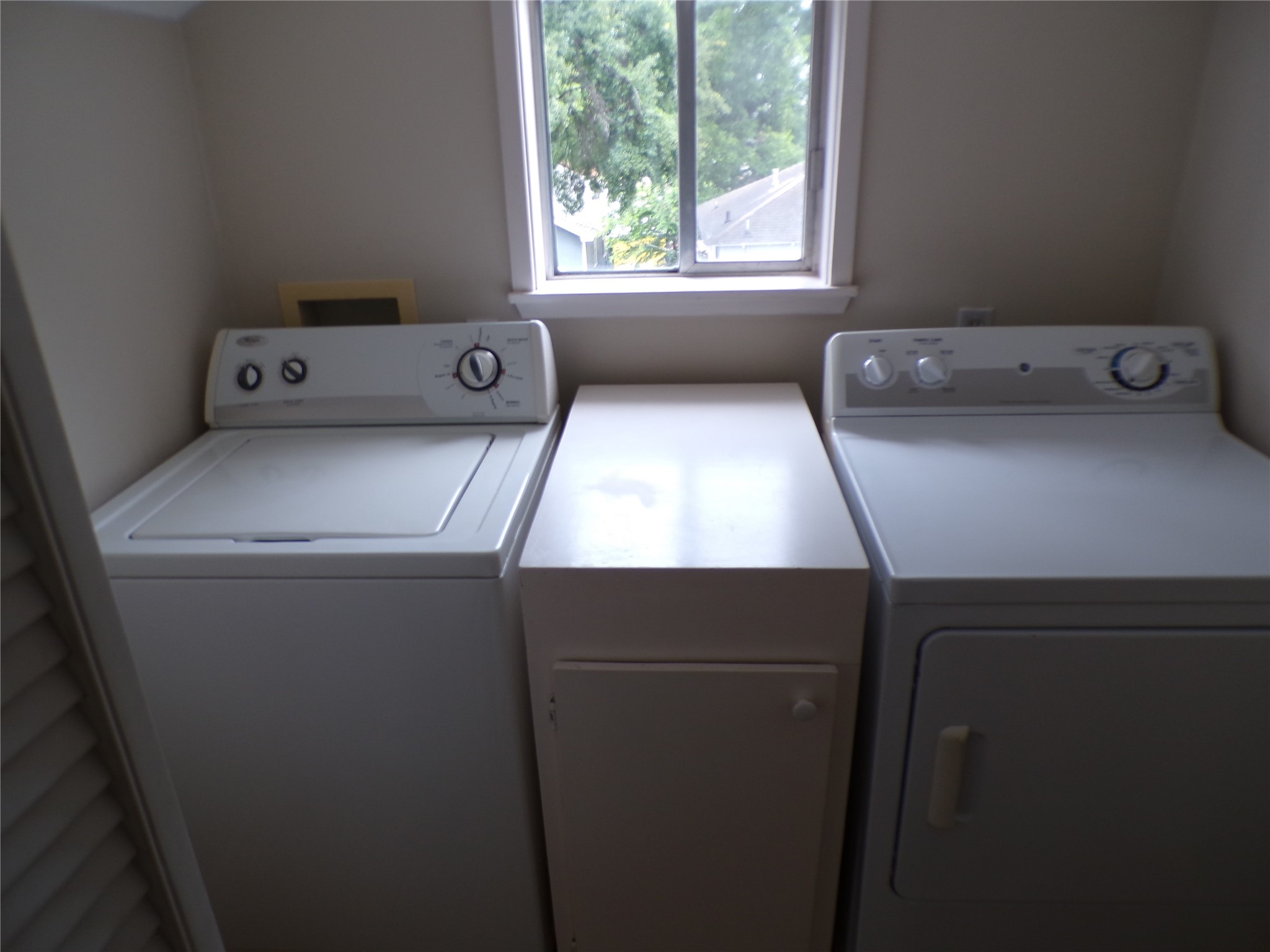 3416 Morrison Street, Unit 9 Houston, TX 77009 - Photo 33 of 38 Full size washer and gas dryer in the utility room.