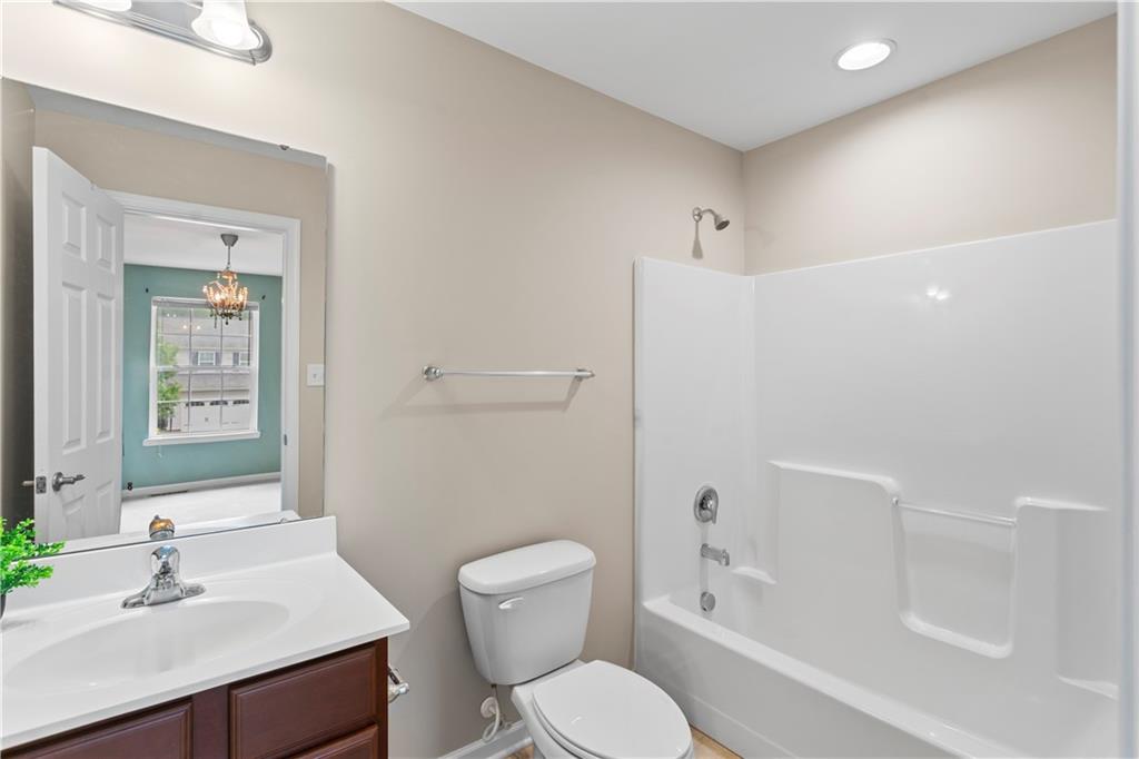 215 Long Ridge Drive Coraopolis, PA 15108 - Photo 27 of 50 a bathroom with a sink toilet and shower