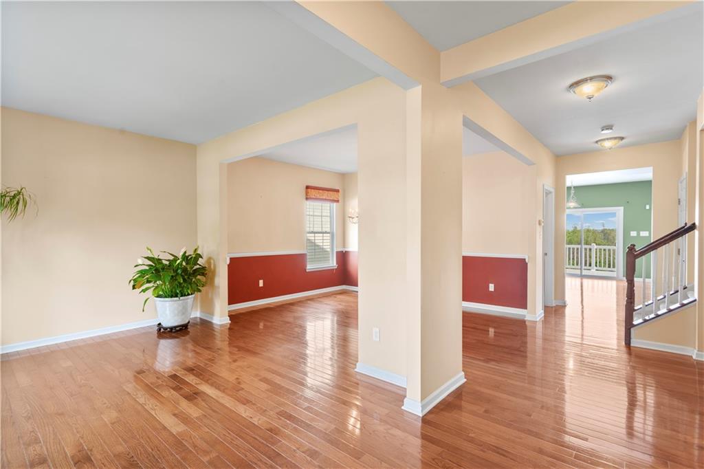 215 Long Ridge Drive Coraopolis, PA 15108 - Photo 5 of 50 a view of an entryway and wooden floor