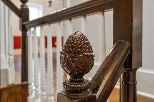 a close view of water heater