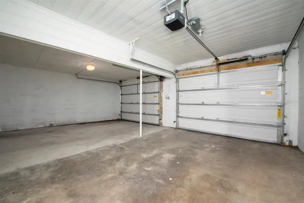 a view of a room with an empty space