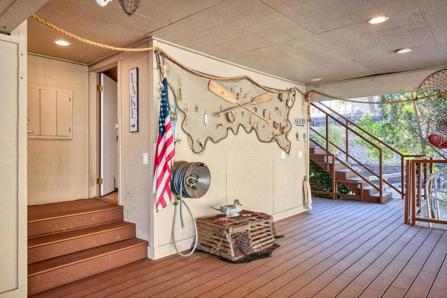 771 Mother Shipton Road Copperopolis, CA 95228 - Photo 59 of 72 Staris to dumb waiter & toy storage.