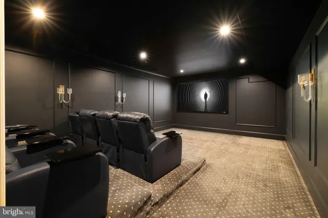 a kitchen with a table and chairs in it