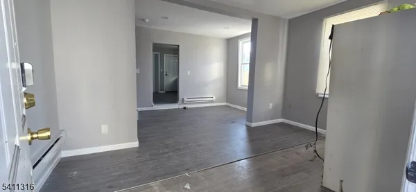 wooden floor in an empty room