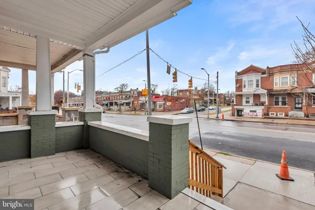 a view of a front door of a house