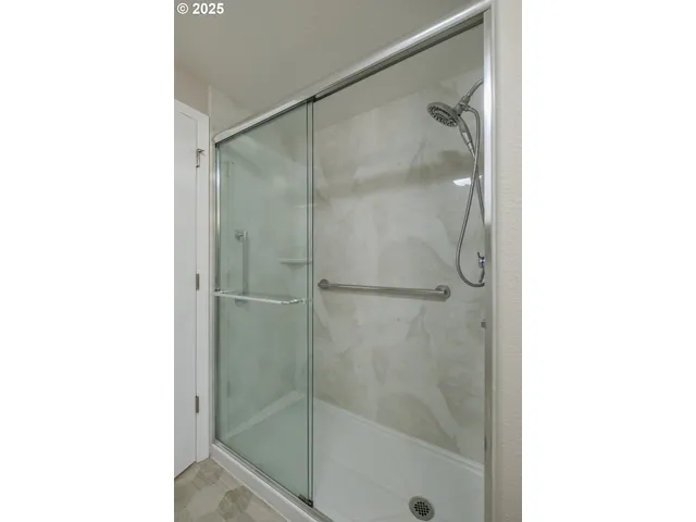 a childrens park with lots of swings and slides