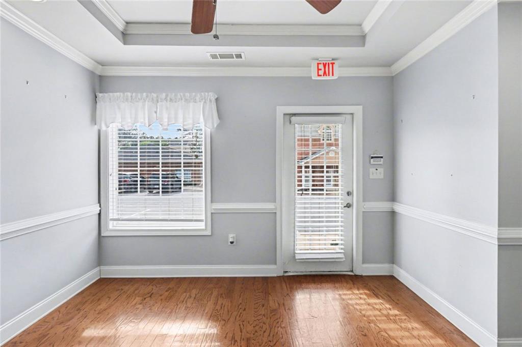 3745 Cherokee Street Northwest Kennesaw, GA 30144 - Photo 3 of 24 a view of an empty room with a window