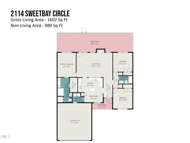 $313,900 | 2114 Sweetbay Circle, Burlington, NC 27215