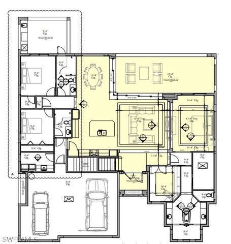 a black and white photo of a on the wall