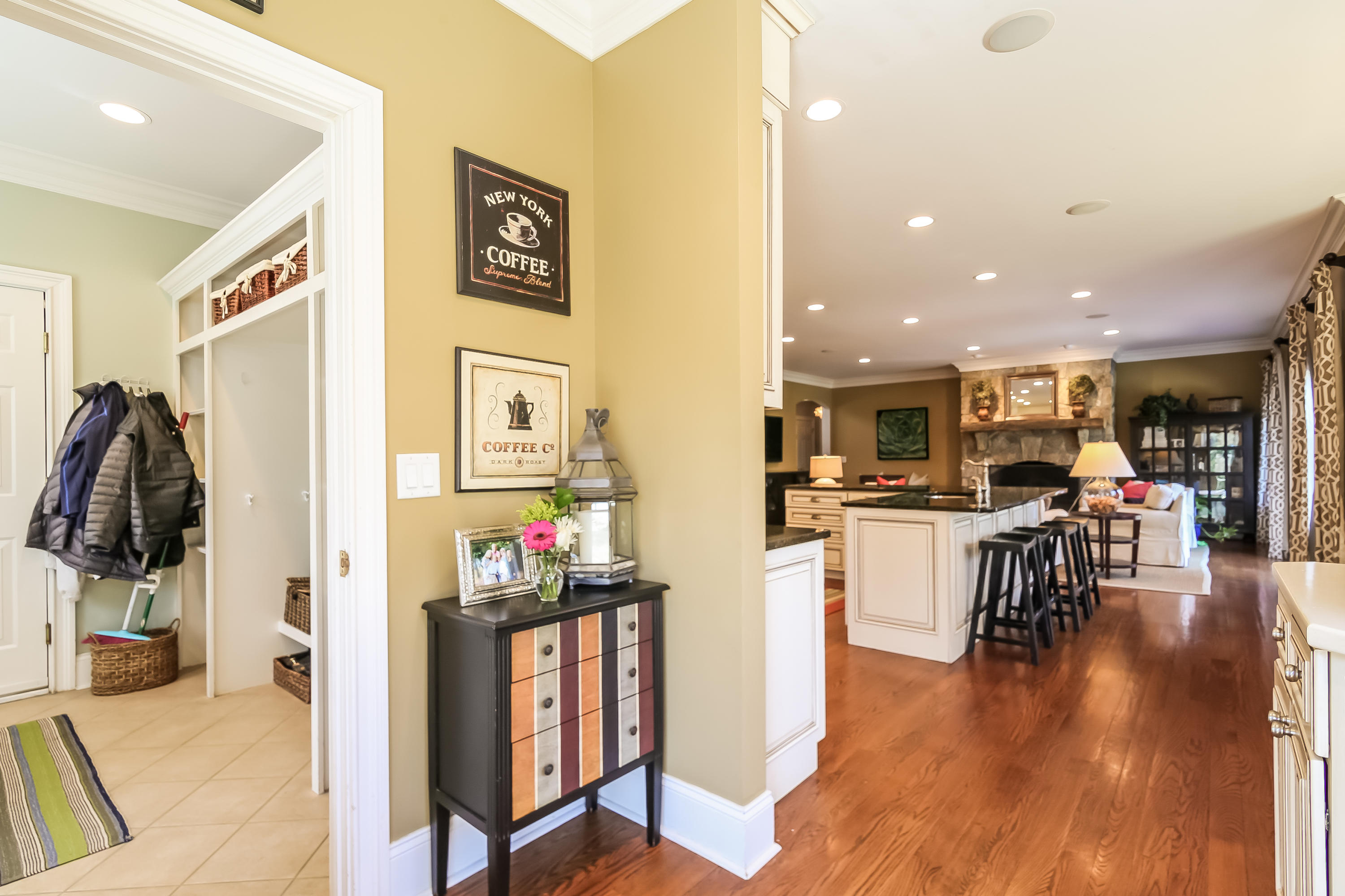 3 Bishops Gate Road Darien, CT 06820 - Photo 20 of 61 a view of a living room and dining room