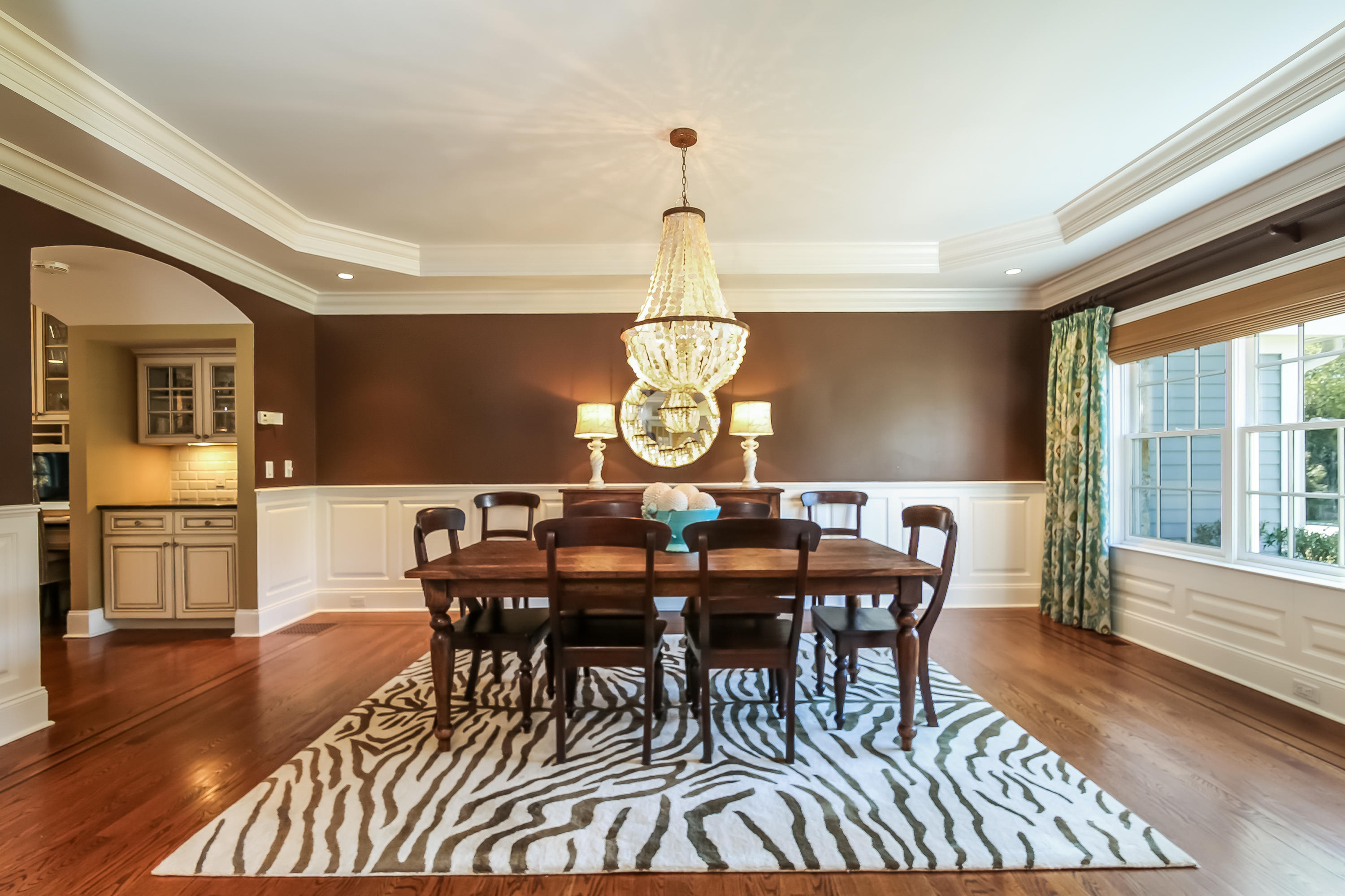 3 Bishops Gate Road Darien, CT 06820 - Photo 23 of 61 a view of a dining room with furniture window and wooden floor