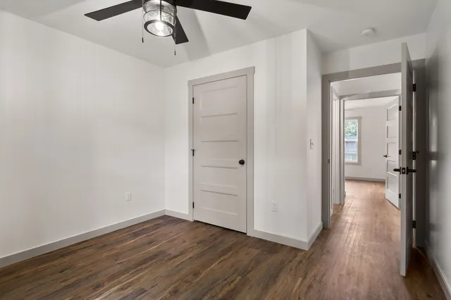 wooden floor in an empty room