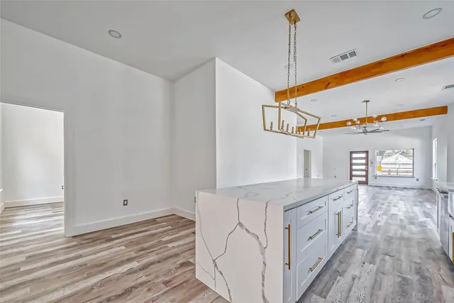 a view interior of a house and wooden floor
