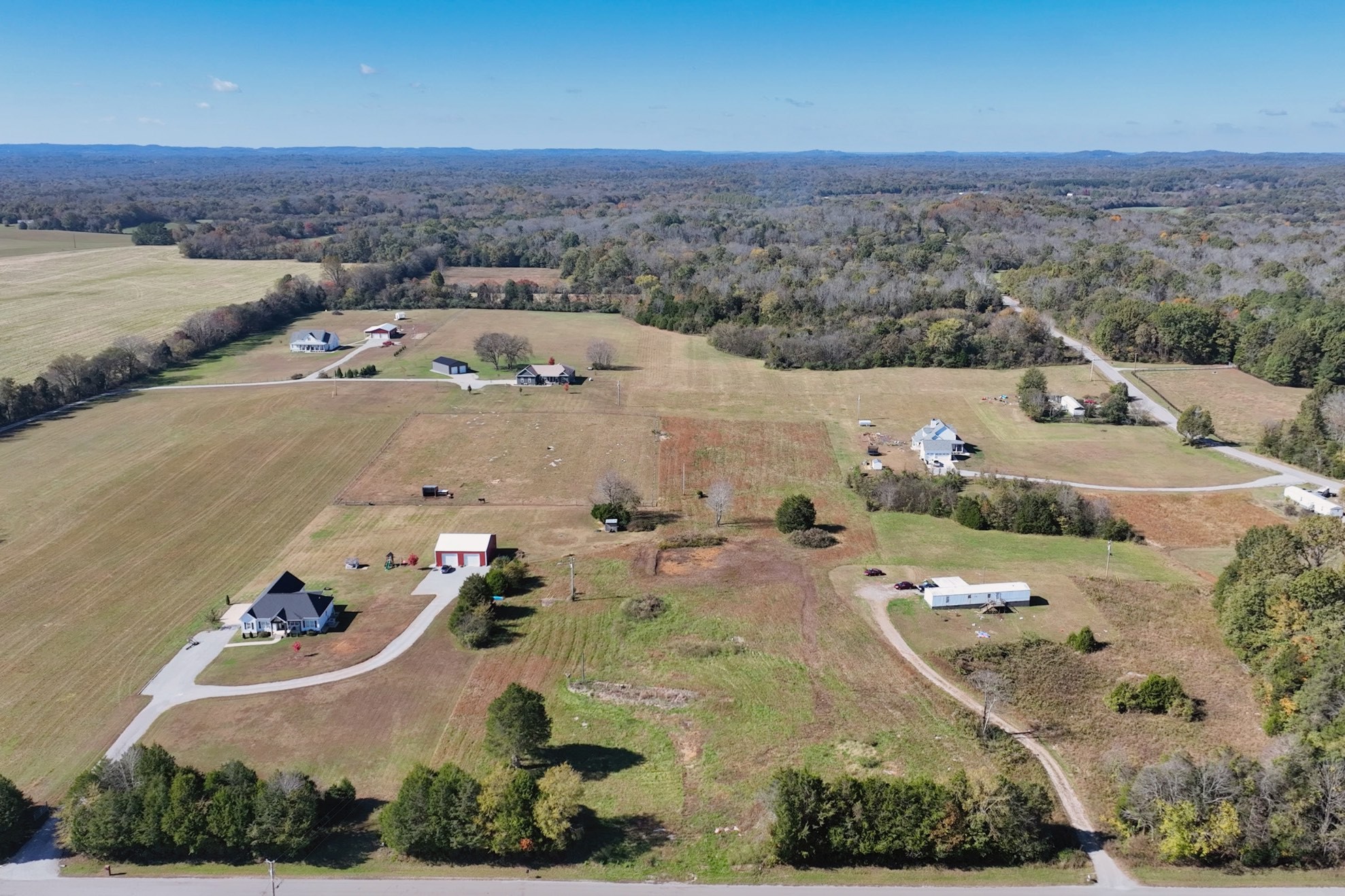 3520 Arthur Sampson Road Columbia, TN 38401 - Photo 3 of 17 an aerial view of a house with outdoor space