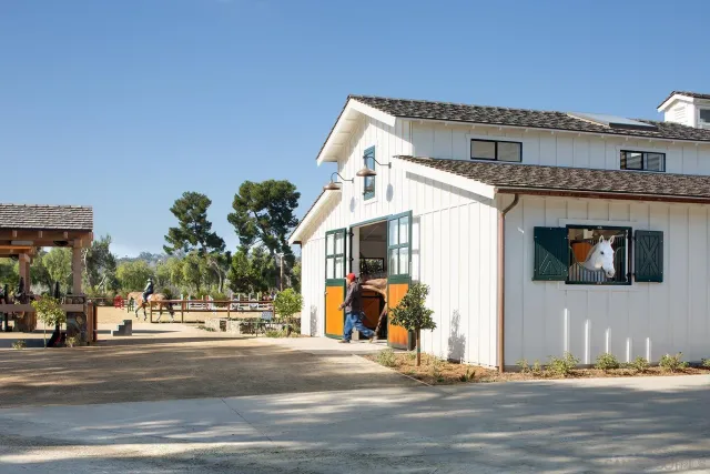 a view of a house with a outdoor space